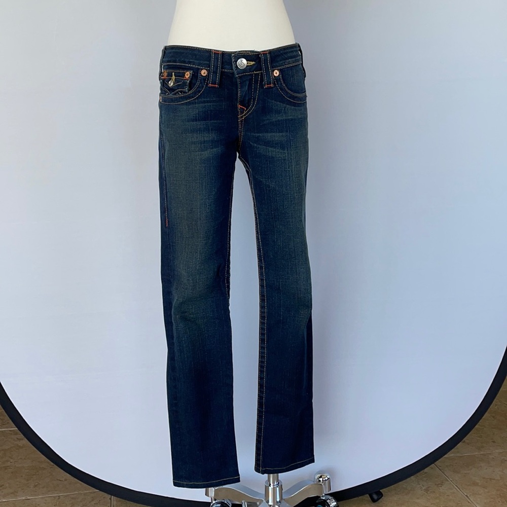 Like New True Religion Jeans Stretch 28 W - Picture 5 of 16
